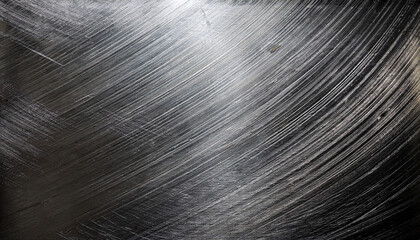 Rough Scratched Anodised Aluminium Panel Texture For Design Overlay Effect