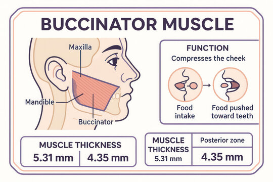 Buccinator Muscle Diagram