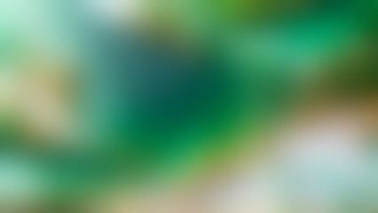Vibrant Green and Teal Blurred Background Abstract Nature Texture