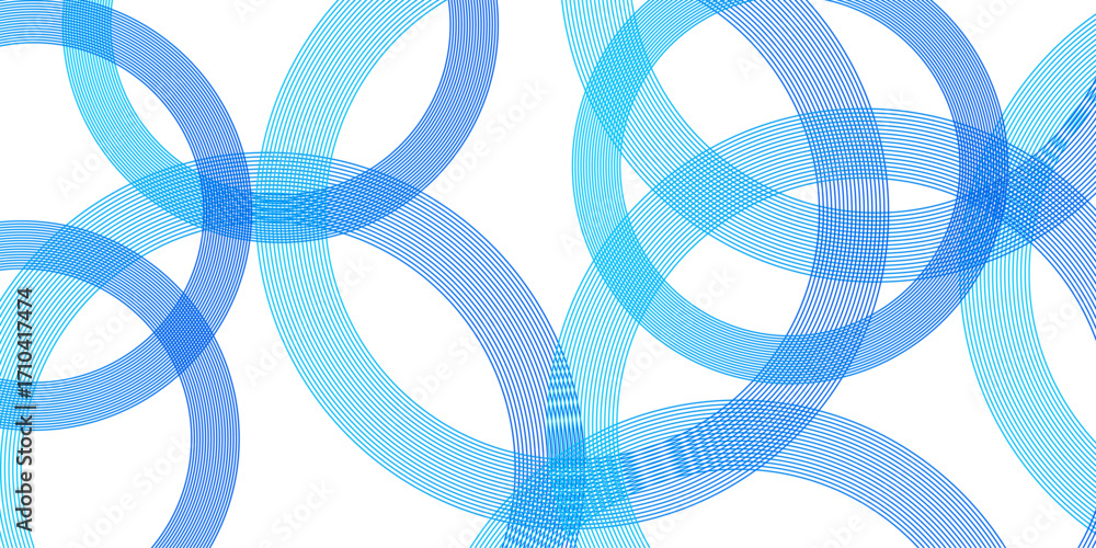 Poster abstract blue background with waves. light curve line motion technology. abstract minimal geometric 