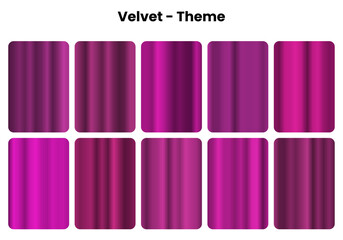 Luxurious velvet gradients with rich texture, Deep fabric colors for premium design work, Tactile elegance meets opulent sophistication