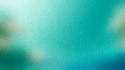 Teal and Green Abstract Background Gradient Texture for Design Projects
