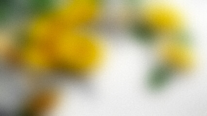 Blurred Yellow Flowers Abstract Floral Background Texture