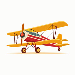 airplane isolated on white background