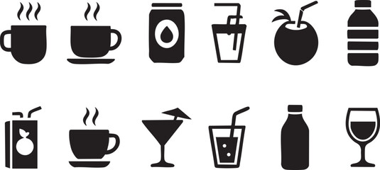 Hot Beverage Icons