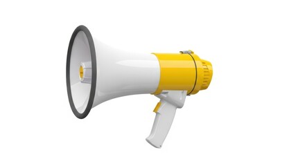 Modern megaphone announcer device for loud communication and public announcements