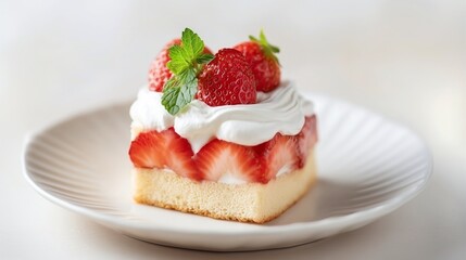 苺のショートケーキ（スイーツ・デザート・クリスマス・洋菓子）