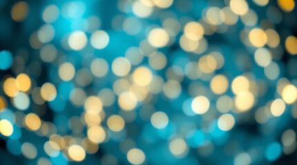 blue bokeh background
