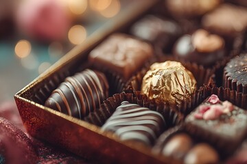 Luxury assorted chocolate box
