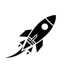 Simple Rocket Launch Icon