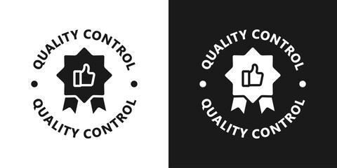Quality Control Approved Stamp, Badge, Icon, Seal, Emblem, Quality Assurance Label, Quality Concept, Service, Controller, Patch, Rubber, Product, Sticker
