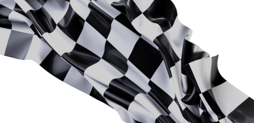 High-quality checkered flag image, perfect for racing, competition, and victory themes. Download now!