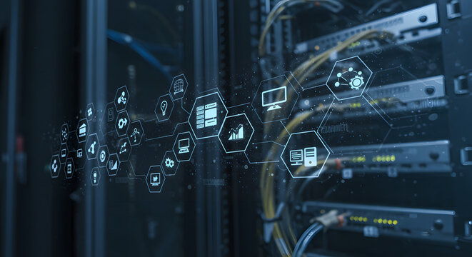 Server Room Network: Data Management and Protection