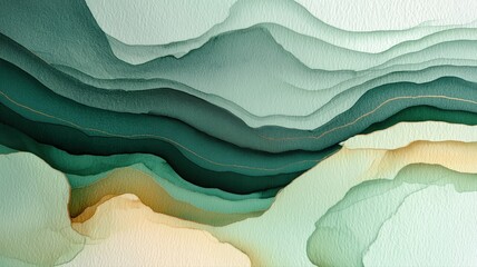繊細な水彩の抽象模様。デザインや背景素材に適したアート作品。