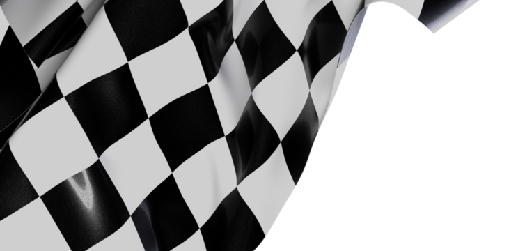 Dramatic checkered flag image. Perfect for sports, racing, victory, competition themes.