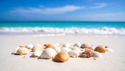 Seashells on a tropical beach (3)