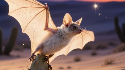 bats in the desert sand forest