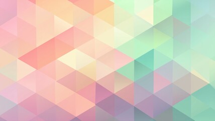 淡い色合いの幾何学模様背景。デザインやプレゼン資料の装飾用素材。