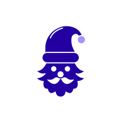 Icon a Santa Claus, isolated against a clean background.