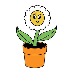 flower in a pot
