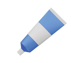 Toothpaste Tube icon 3d render illustration