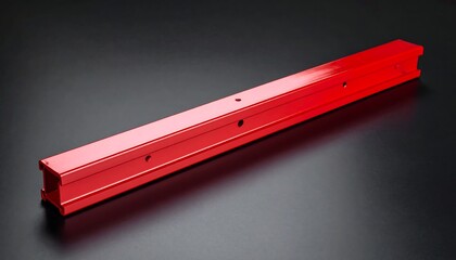 Red metal beam