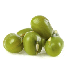 Fresh Green Olives Isolated on White Background - Organic Mediterranean Produce for Gourmet Cooking