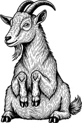 Goat Illustration