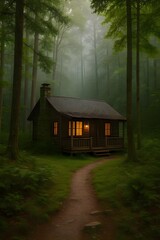 house in the forest
