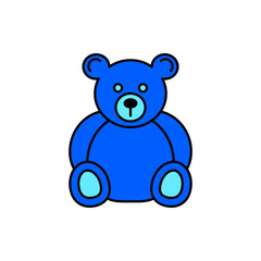 Icon a Teddy Bear, isolated against a clean background.