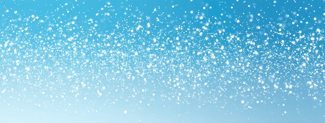 Light blue background with many small white specks