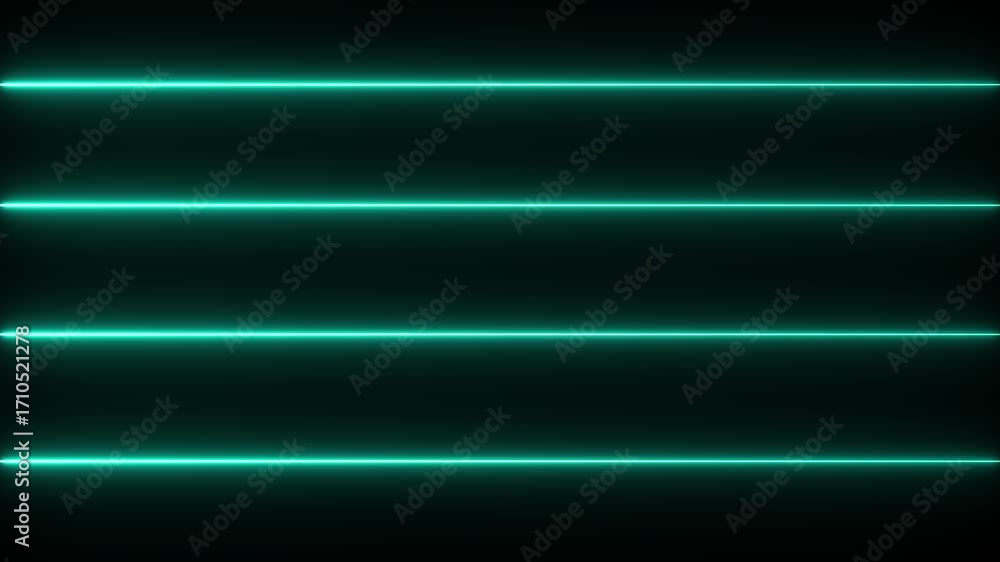 Poster colorful neon line moving animation motion graphics background - 4k resolution loop