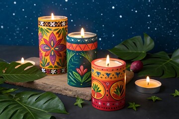 D&iacute;a de las Velitas Background