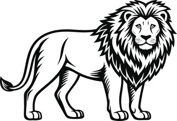 African Safari Wildlife Illustration. Safari Animals in Savannah. Lion and Elephant Safari Scene. Safari Giraffe Standing Tall. Safari Zebra in Grassland. Safari Rhino Wildlife Art. Safari Animals