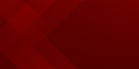 Abstract simple dark red gradient illustration background with 3d look overlap square with shadow and line pattern. Cool design and luxury. Eps10 vector