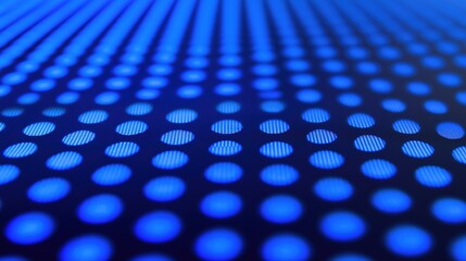artificial. Abstract blue LED light patterns creating a futuristic ambiance on a dark background. product launch decks, UI/UX mockups, designed for data visualization dashboards and holographic UIs.