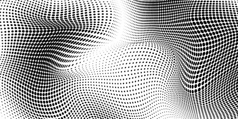 Halftone pattern. Halftone background. Halftone texture.