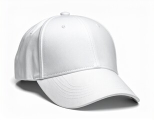 Fototapeta premium White Background Cap for Design