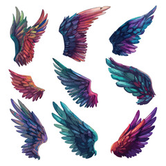 Fototapeta premium broken angel wings