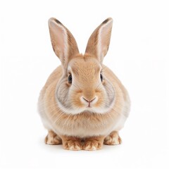 Obraz premium Rabbit isolated on white background