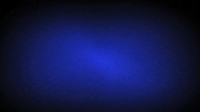 A deep blue gradient background transitions from bright azure in the center to dark navy and black at the edges featuring subtle speckles throughout its textured surface