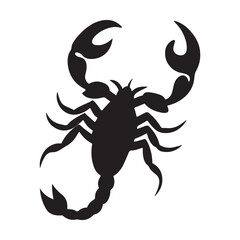 Detailed scorpion illustration with vibrant colors and sharp lines