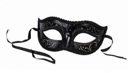 Fototapeta premium black carnival mask