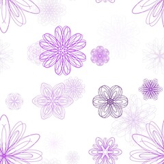 Purple floral background 