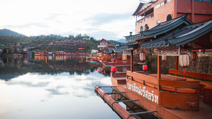 September 08, 2025 Ban Rak Thai Village, Mae Hong Son province Northern Thailand.