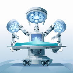 Naklejka premium OP-Roboter