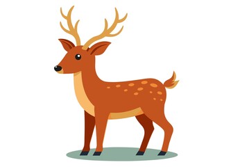 Fototapeta premium deer vector illustration