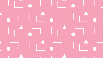 Geometric vector pattern multicoloured