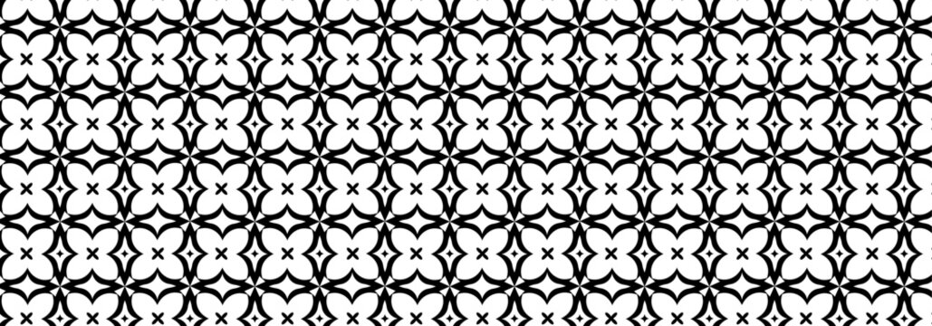 Abstract geometric seamless pattern in Arabesque style. Vector ornamental lines texture, elegant floral lattice, mesh. Traditional luxury background. Elegant gold and white ornament, repeat design