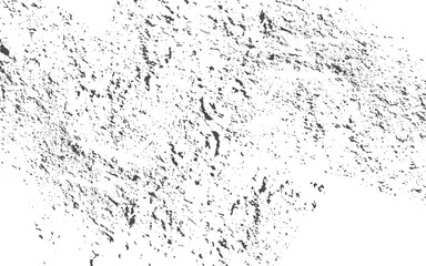 grit texture distressed subtle distress background.Abstract illustration texture of cracks, chips, dot isolated on transparent background PNG file.